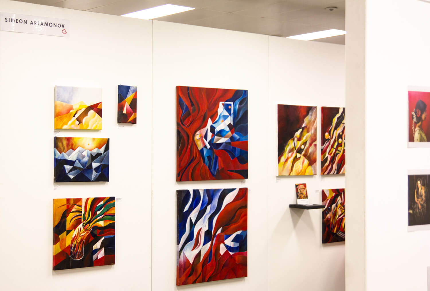 Siméon Artamonov at Grid Art fair