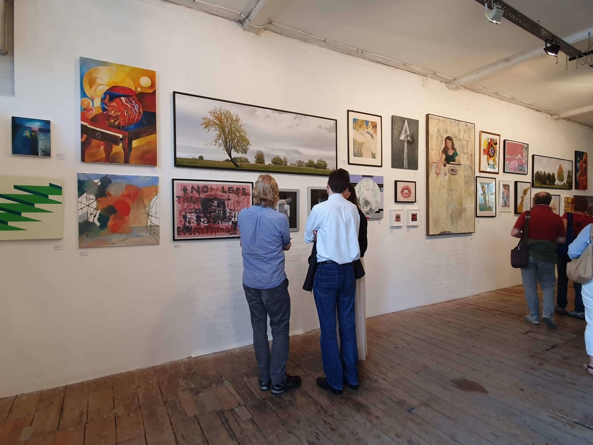 Siméon Artamonov at Summer Salon at Candid Art Trust, Angel, London - 18th July to 25th August 2019