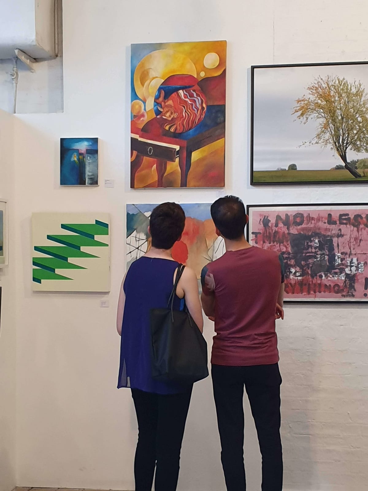 Siméon Artamonov at Summer Salon at Candid Art Trust, Angel, London - 18th July to 25th August 2019