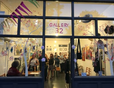 Siméon Artamonov at Nunhead Popup Art Show - Gallery 32 and Nunhead Art Trail 2019