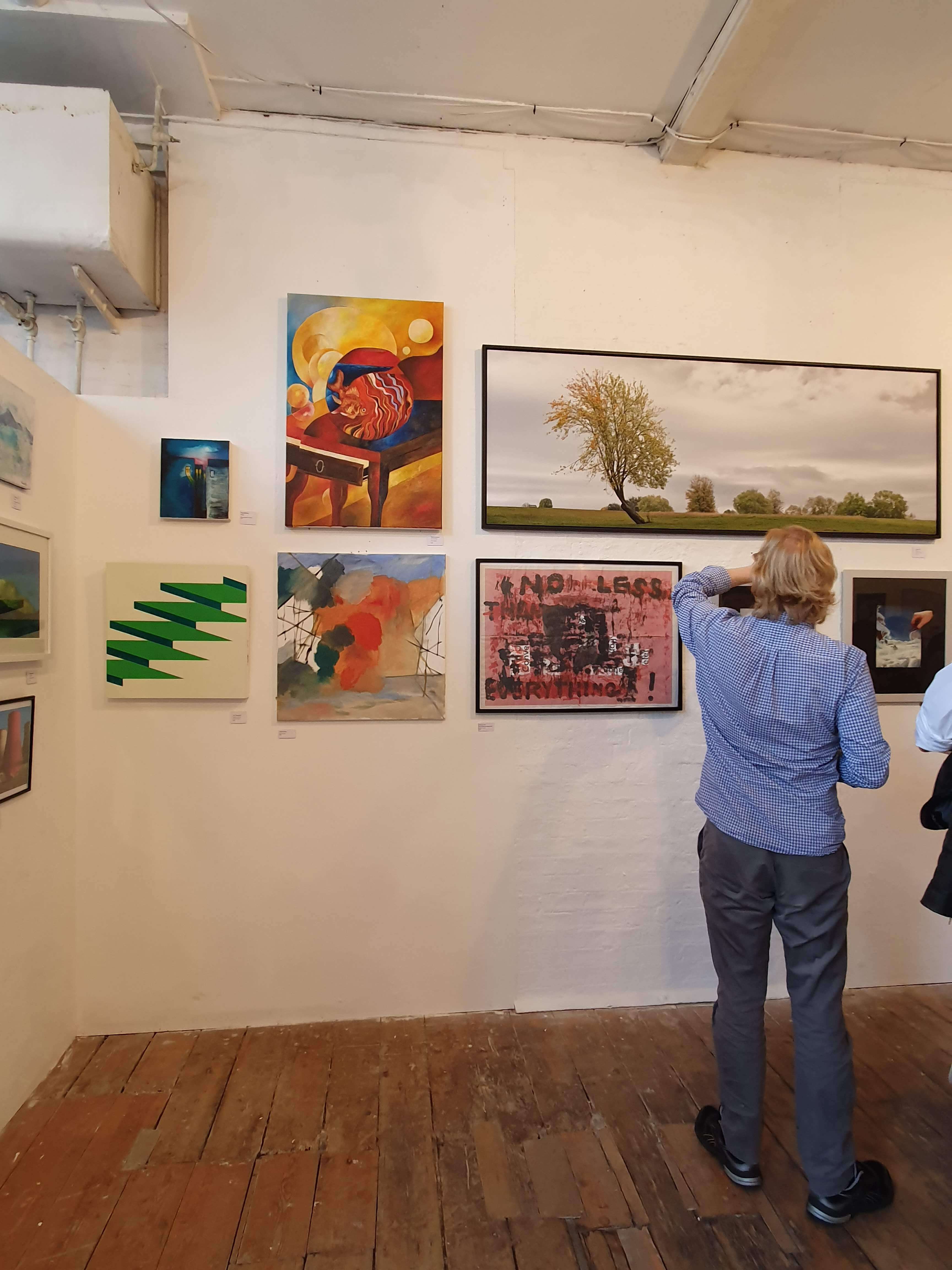 Siméon Artamonov at Summer Salon at Candid Art Trust, Angel, London - 18th July to 25th August 2019