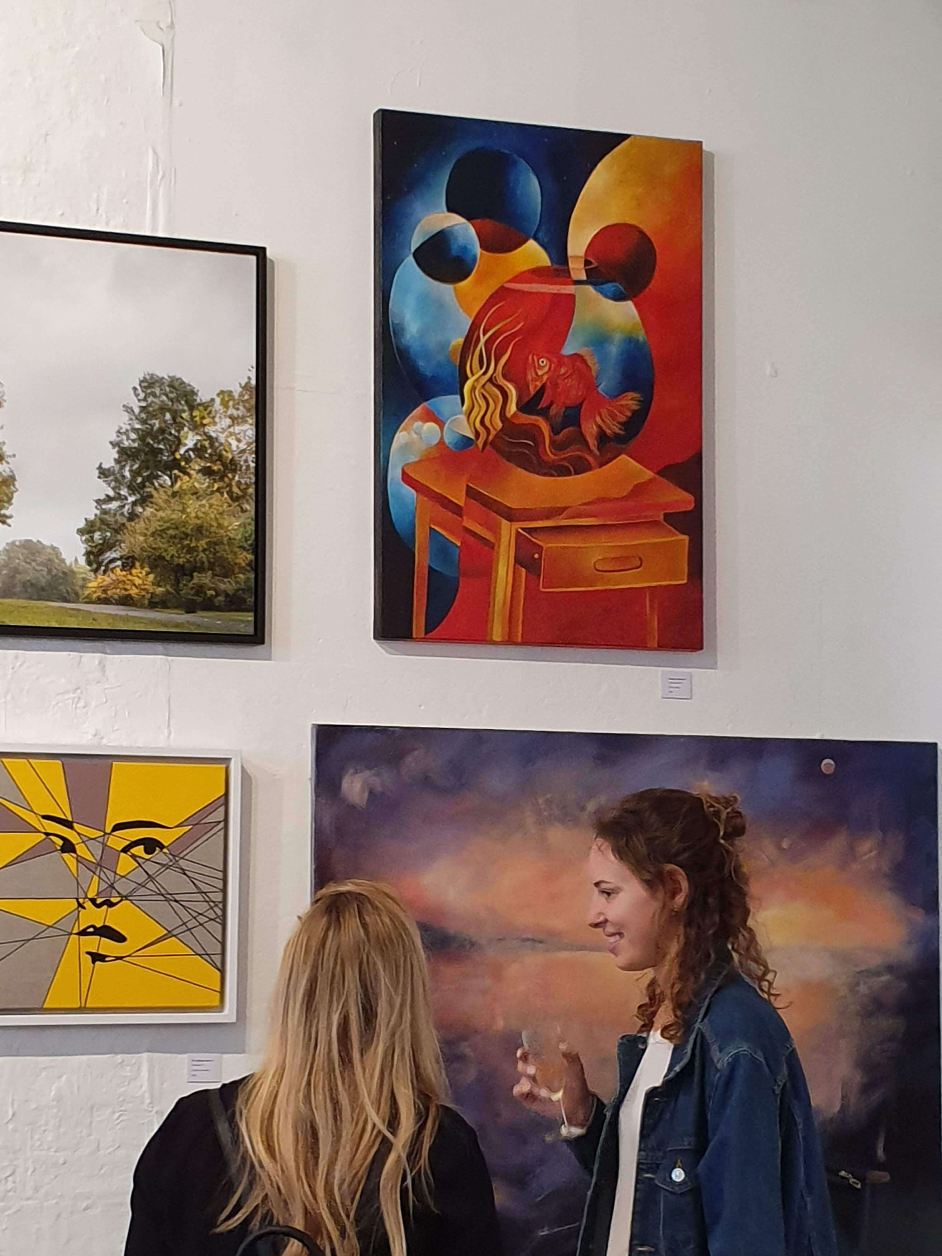 Siméon Artamonov at Summer Salon at Candid Art Trust, Angel, London - 18th July to 25th August 2019