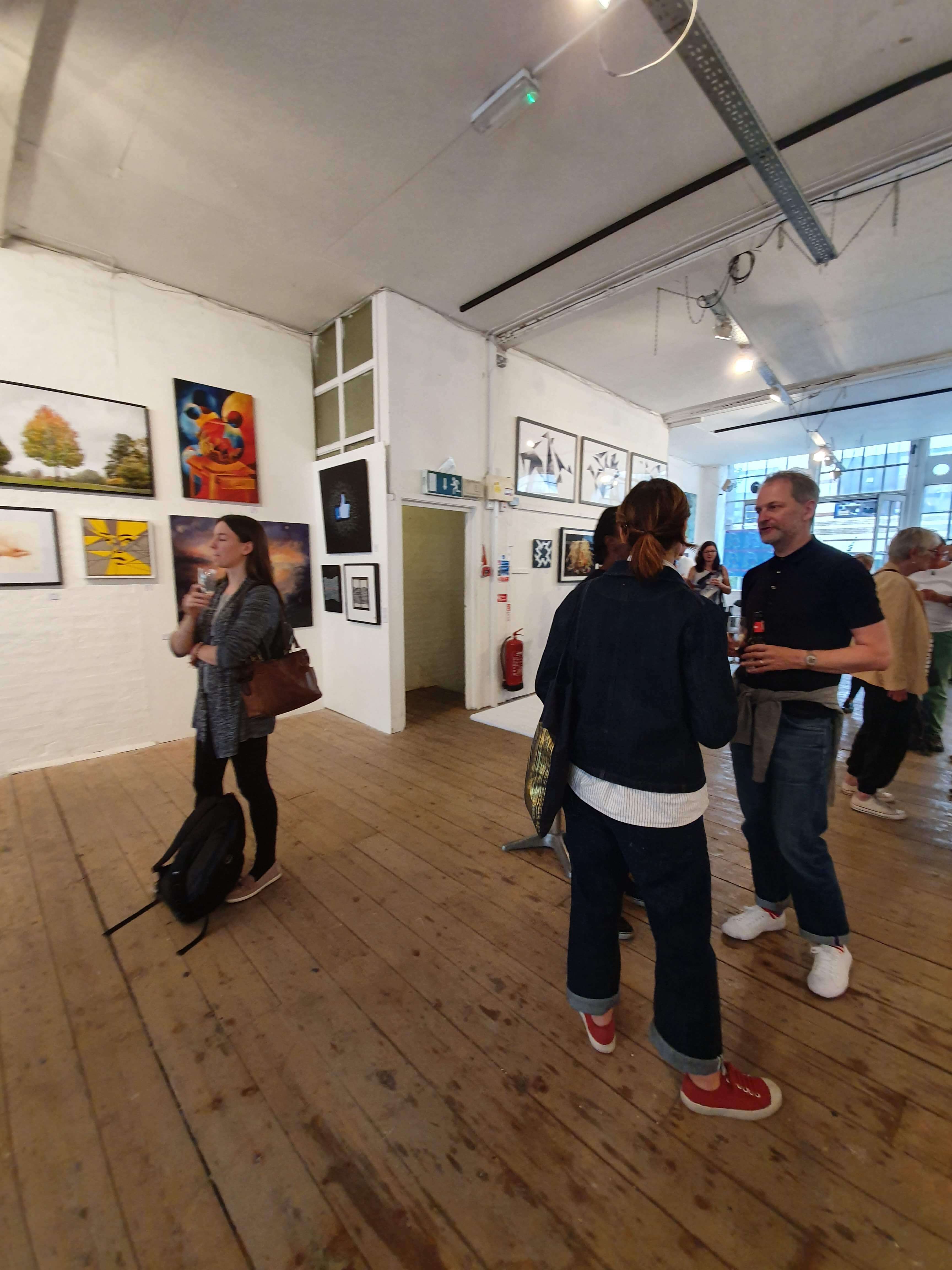 Siméon Artamonov at Summer Salon at Candid Art Trust, Angel, London - 18th July to 25th August 2019