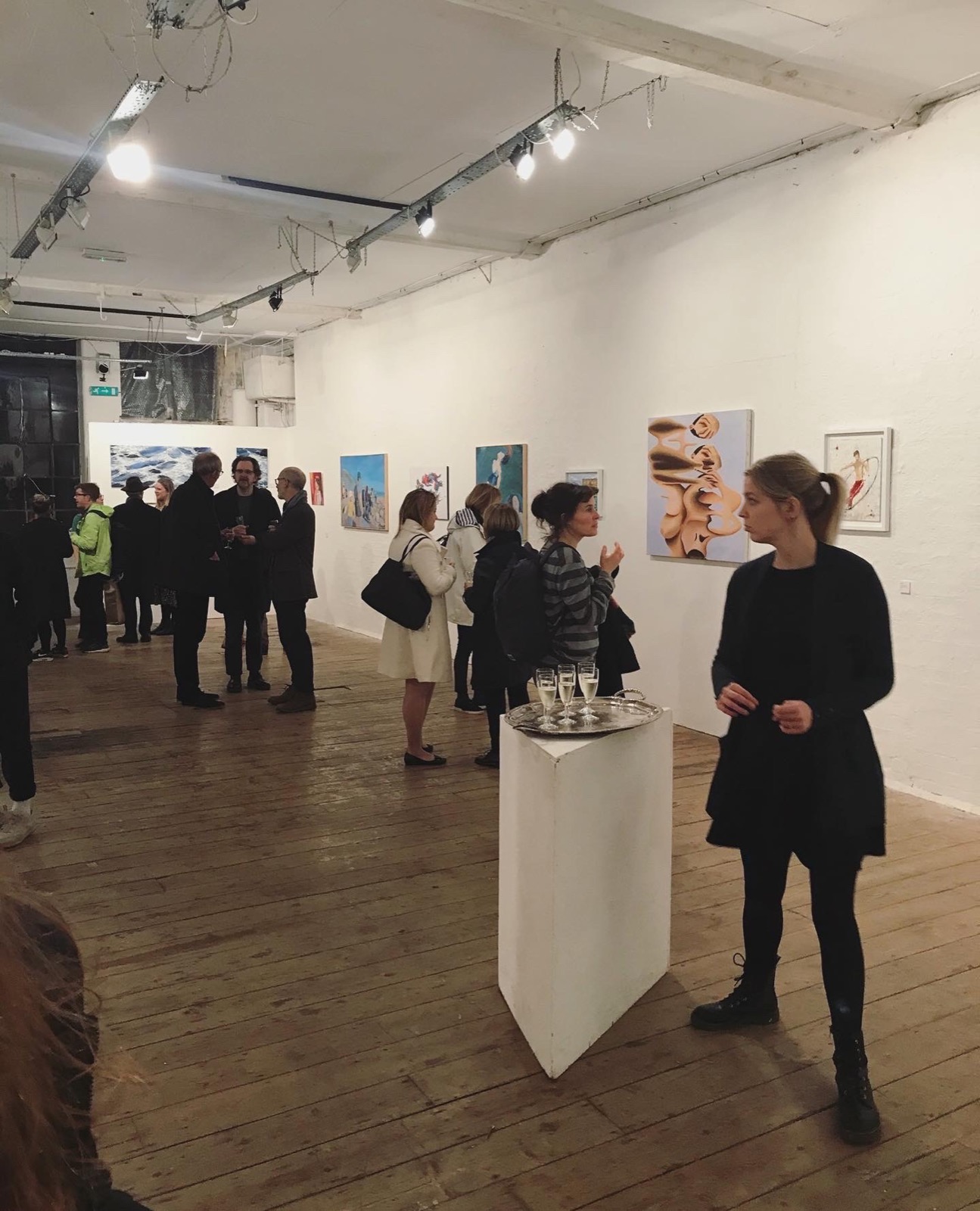 Candid Art Show 2020 exhibition opening