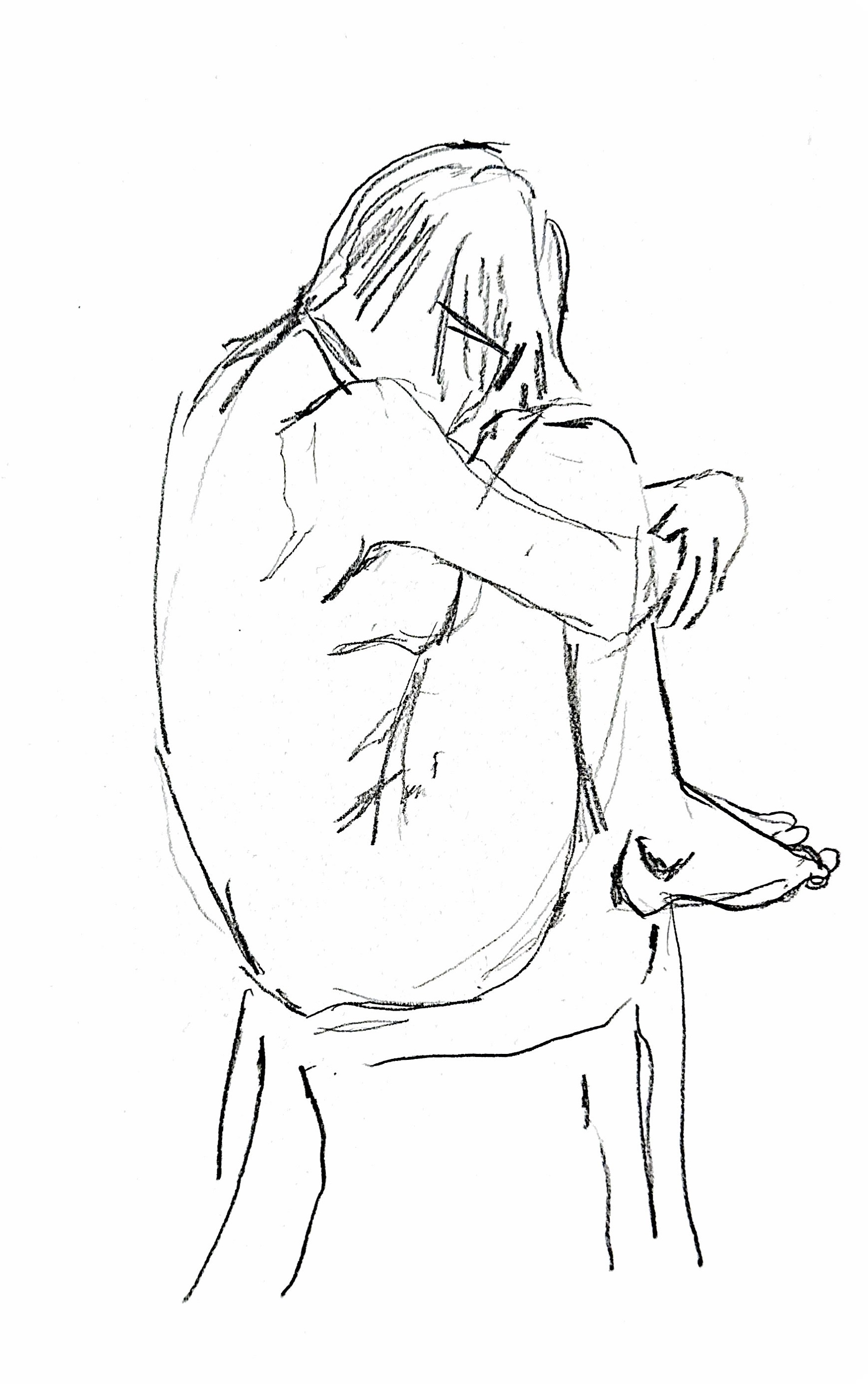 Life drawing study – 13