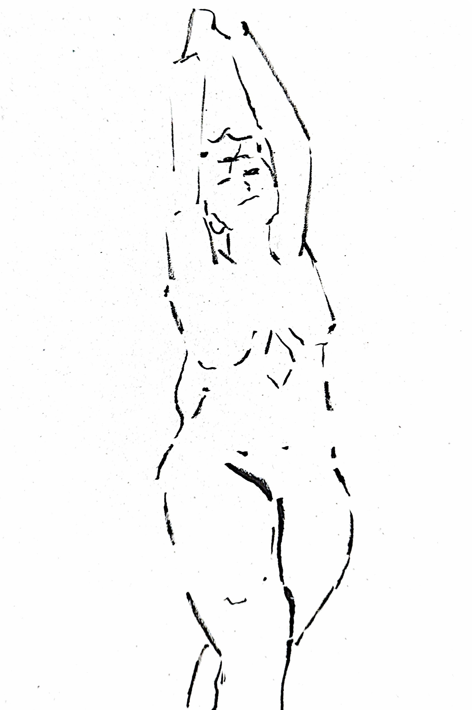 Life drawing study – 04